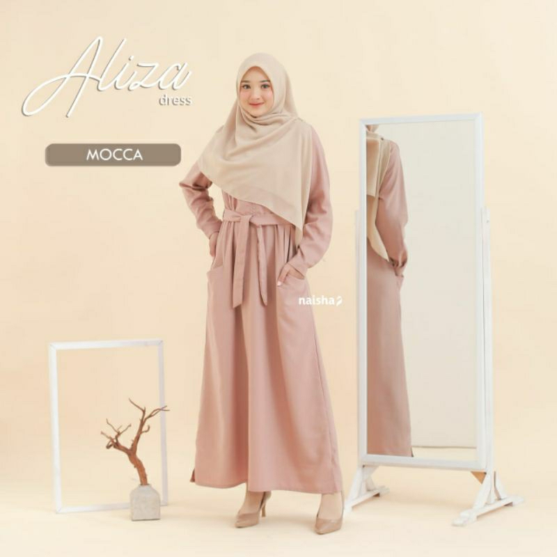 Naisha hijab - Aliza dress maxi / busui friendly