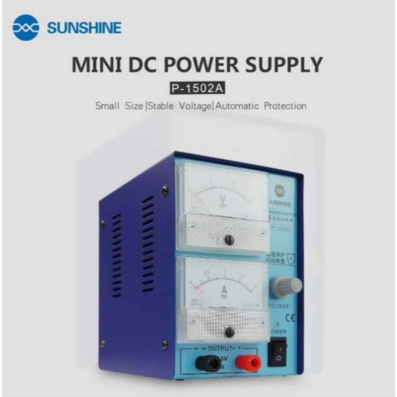 DC Power Supply SUNSHINE 1502A / P-1502A 2amper Original