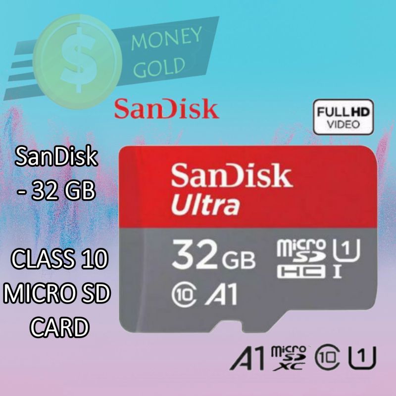 Memory card MicroSD Sandisk ultra Class 10 100MB/S