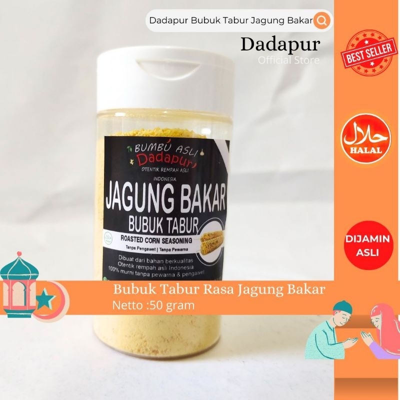 

dadapur bubuk jagung bakar 50gr