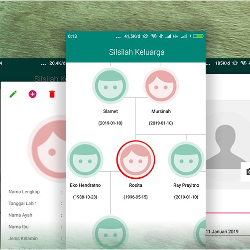 Aplikasi Silsilah Keluarga Android Source Code