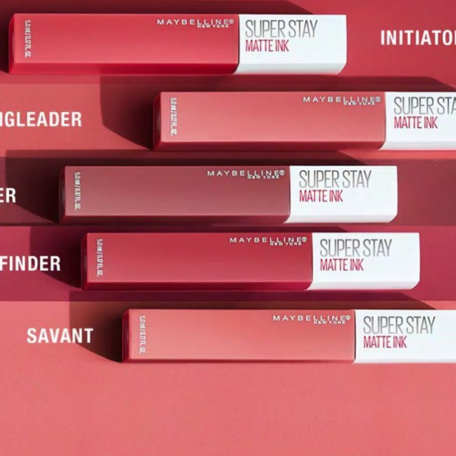 Maybelline Superstay Matte Ink Lip Cream All Shade 170 Iniator