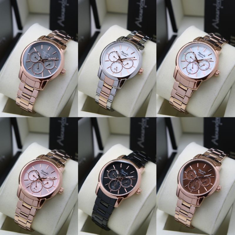 JAM TANGAN WANITA ALEXANDRE CHRISTIE AC2A34 / AC 2A34 ORIGINAL GARANSI RESMI 1 TAHUN
