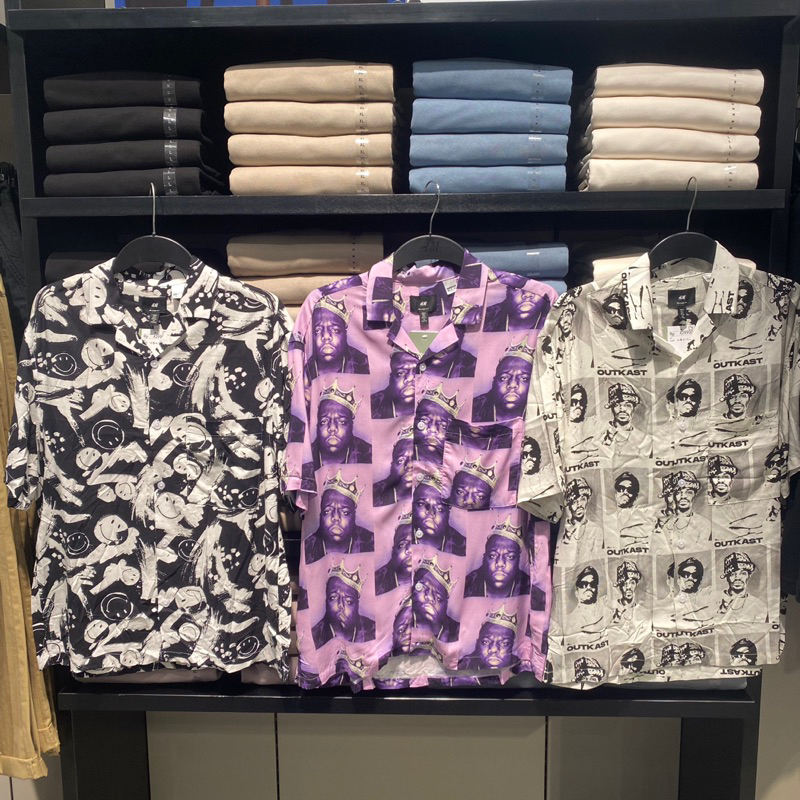 Kemeja Kasual Pria H&M Original Store