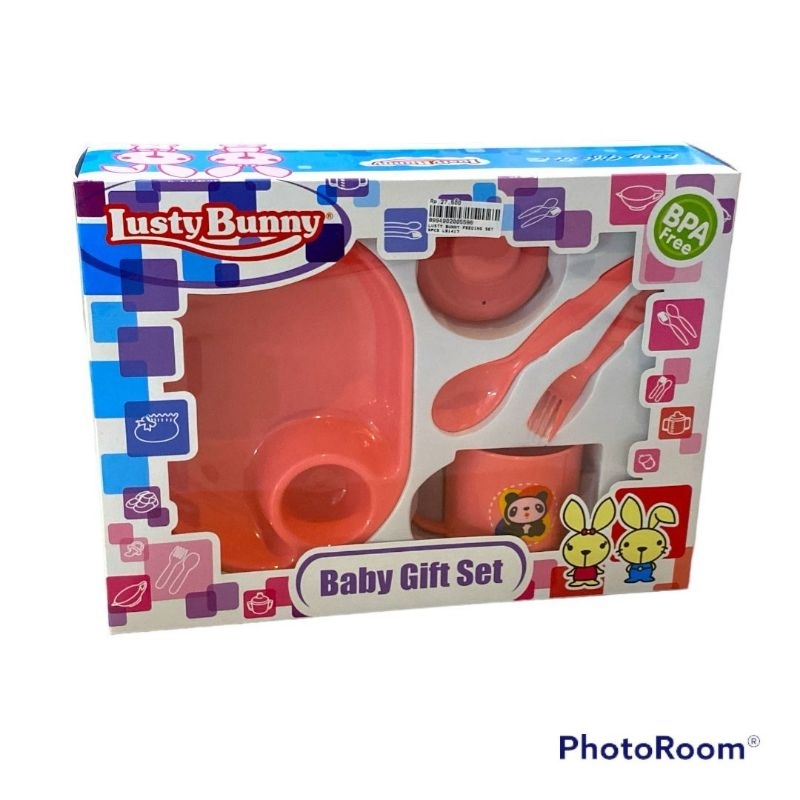 LUSTY BUNNY FEEDING SET 5PCS