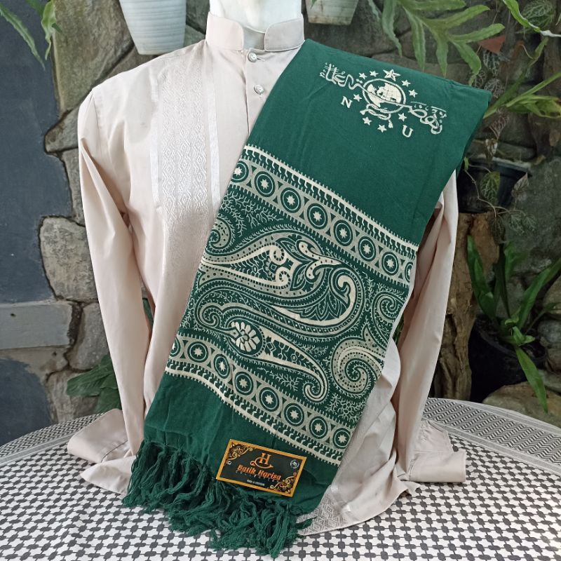 SORBAN NU SORBAN BATIK MOTIF KASMIRI RIDA  Sorban habib sorban santri