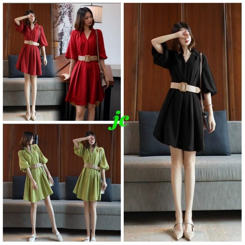 JCMC - Dress Coco / Dress Wanita Casual Kekinian