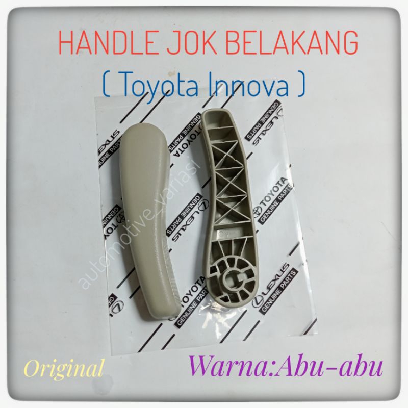 Handle Jok Innova belakang 2005 2015 Stelan Jok Innova belakang Handle Jok belakang Innova warna abu