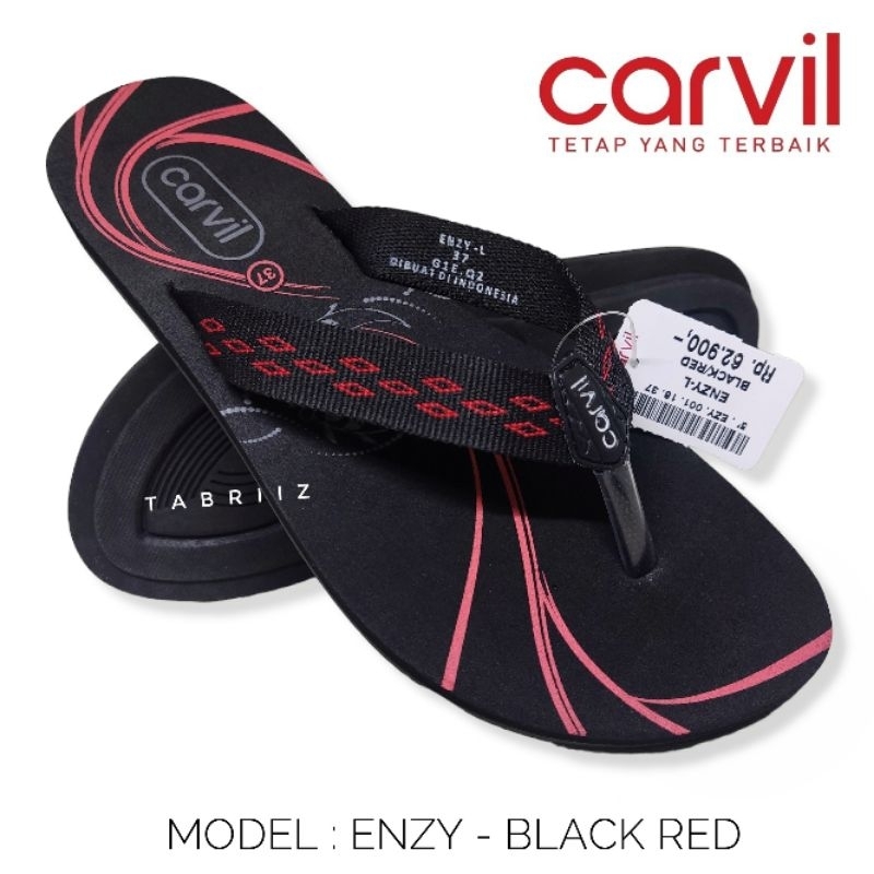 BARU Sandal Carvil Wanita Sandal Jepit Carvil Wanita Perempuan - Original Carvil