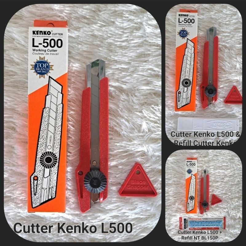 

Alat Cutter/Kater/Silet/Pisau Cutter Kenko L500