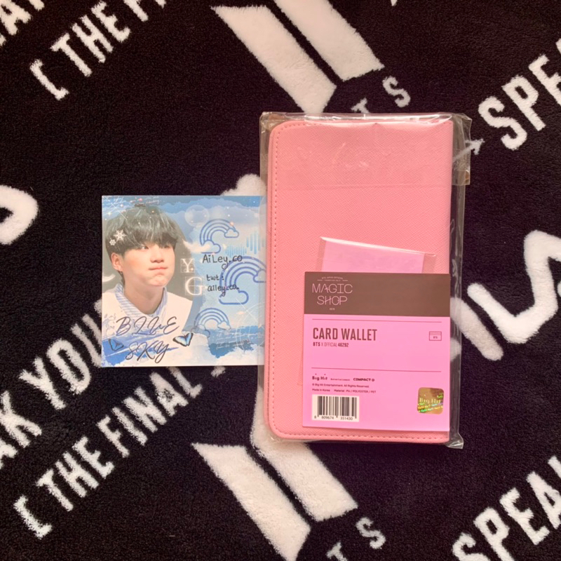 BTS magic shop passport case fullset