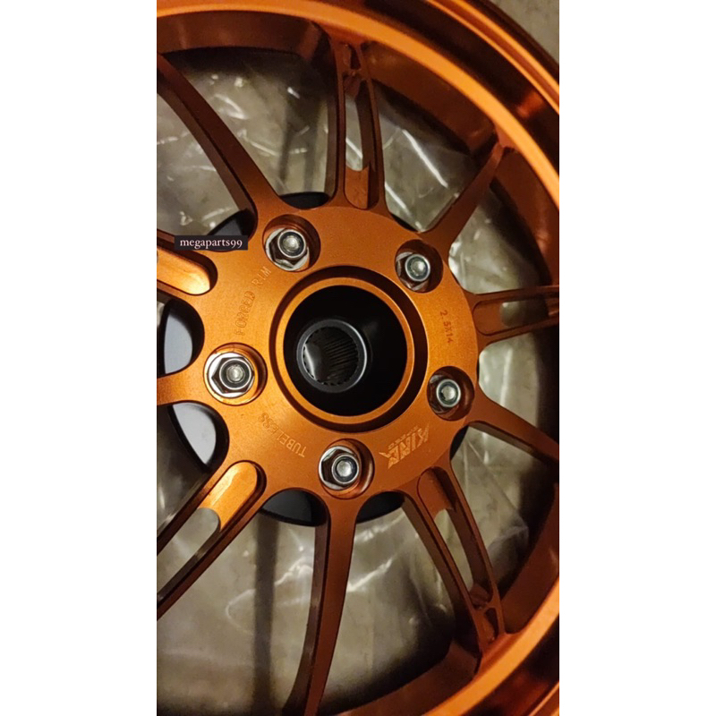 [ Promo ] Velg Forging KingSpeed Forged Rims Orange Vario 125 150 160 PCX