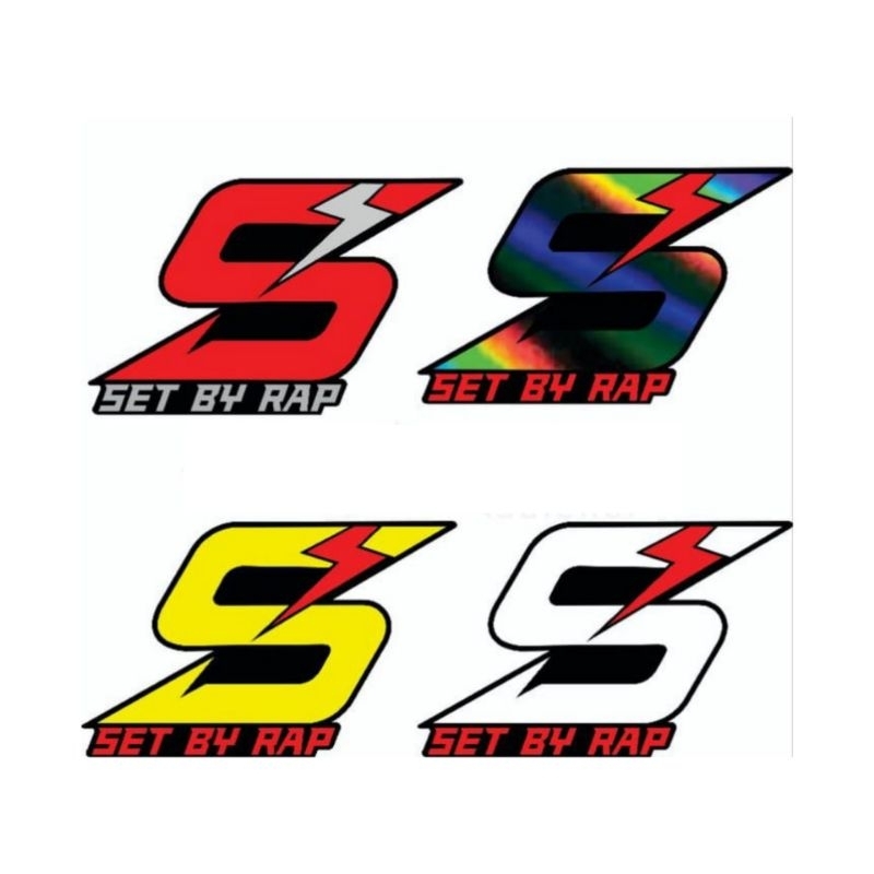 Stiker Set By Rap Sticker Cutting Stiker Viral Motor Murah Anti Air