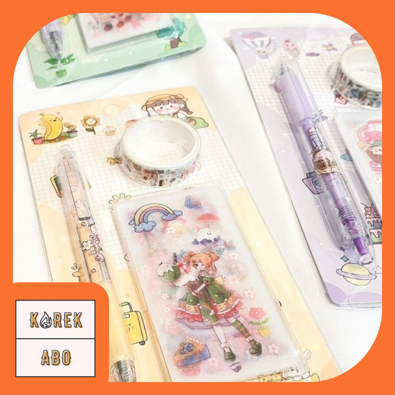 

[COD] Stiker Set 3in1 Solatip LGL-0314 Free Pemotong Stiker Washitape Stiker Viral Cutter Pen Pisau Stiker Set Lucu Kado Unik Souvenir