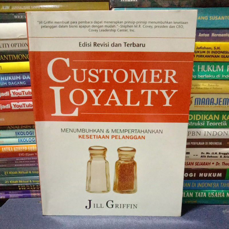 Buku Original CUSTOMER LOYALTY Edisi Revisi dan Terbaru Erlangga.