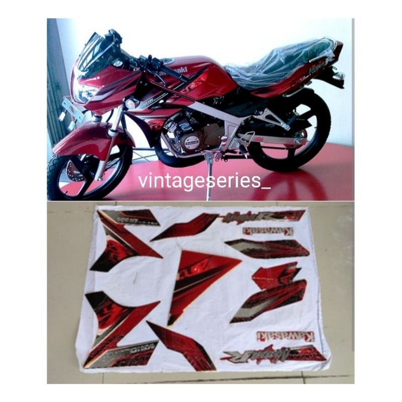stiker ninja r original stripping striping ninja R 2009 2010 ori original kawasaki  40210-0960