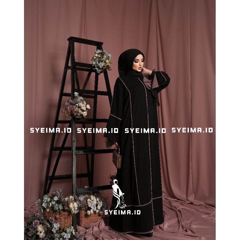 Qatar Abaya Exclusive By SYEIMA.ID Gamis Arab Saudi Maxi Dress Turky Gamis Abaya Jubah Umroh Qatar A