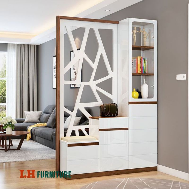 Terlaris / Partisi Ruangan /Partisi Kayu / Lemari Hias / Warna Bisa Custom / Ukuran Bisa custom / Le