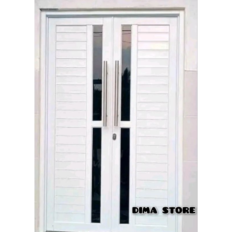( 1 meter ) Terbaru Handle Pintu Kupu Tarung Rumah Stainless Stell Bulat Dop Minimalis Modern Tarika