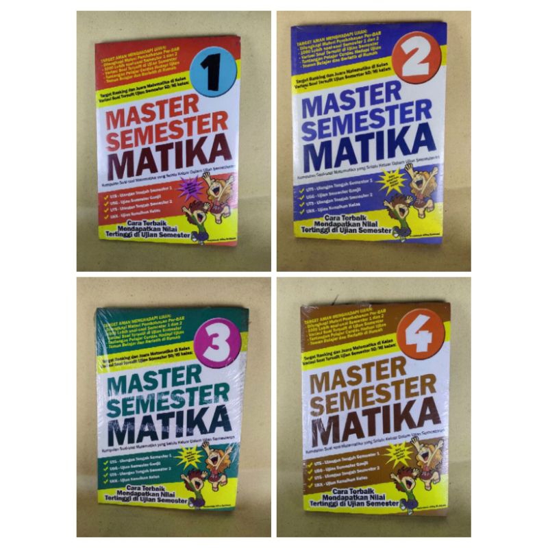 BANK SOAL MATEMATIKA KELAS 1 2 3 4 SD MASTER