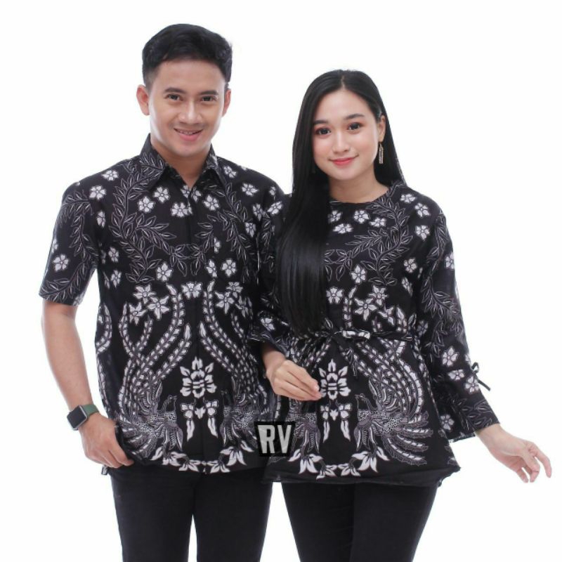 COUPLE HEM BLUS TRANDING INTERNATIONAL BATIK COUPLE TERLARIS