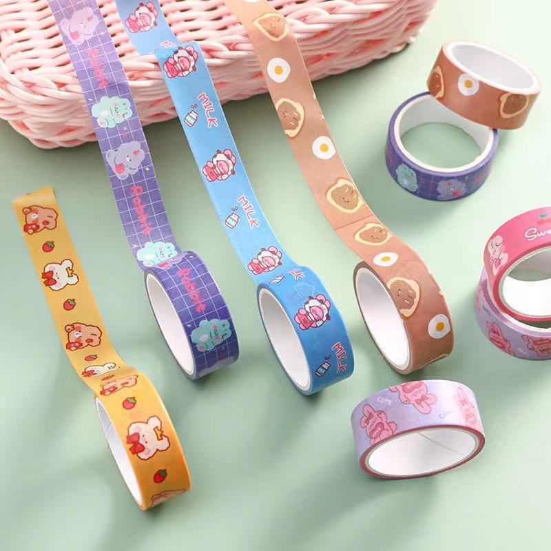 

NL~ Washi Tape Roll Cute Animal