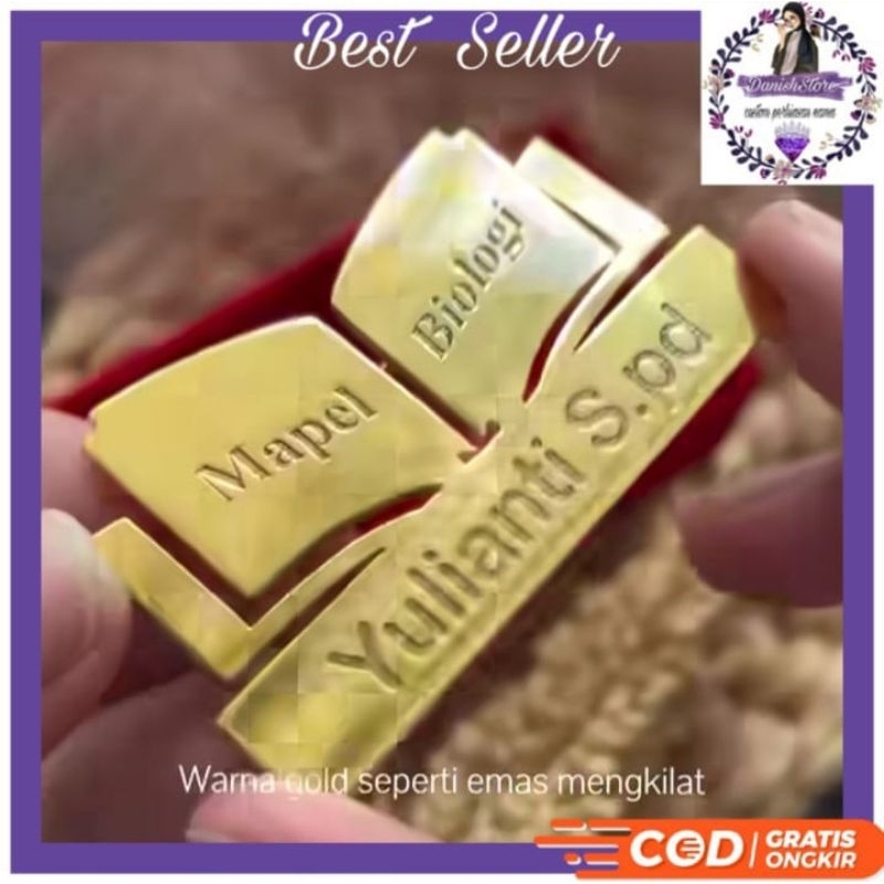 Bros mapel Bros guru/Bros custom nama guru/Bros profesi