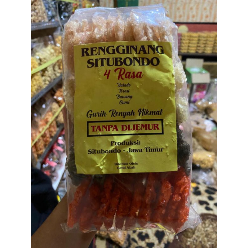 

rengginang situbondo 4 rasa