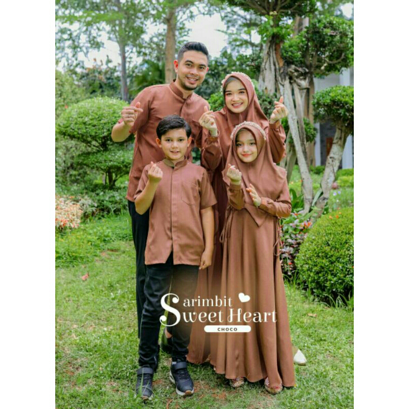 Atma_Store // Famset Sweet Heart by Anb // Sarimbit Keluarga murah
