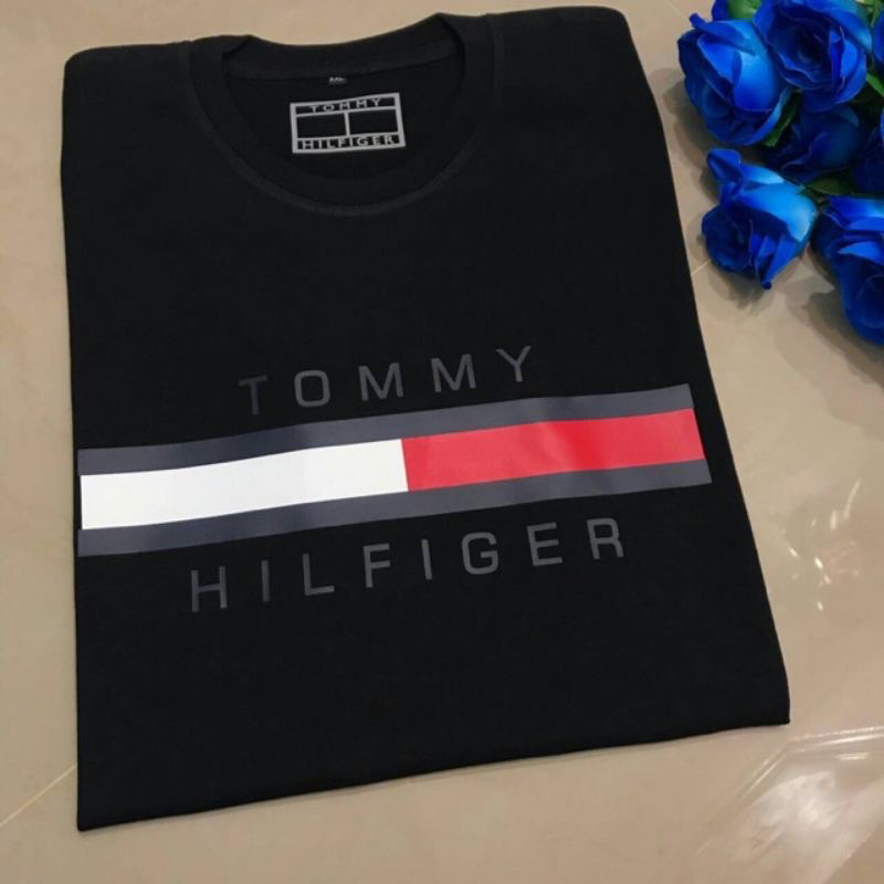 KAOS PRIA/WANITA PREMIUM T0MMY HILFIGER LENGAN PENDEK