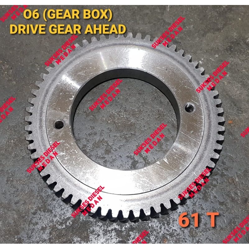 GB06 06 06A Drive Gear Ahead 61T Sparepart Kapal Gearbox Marine