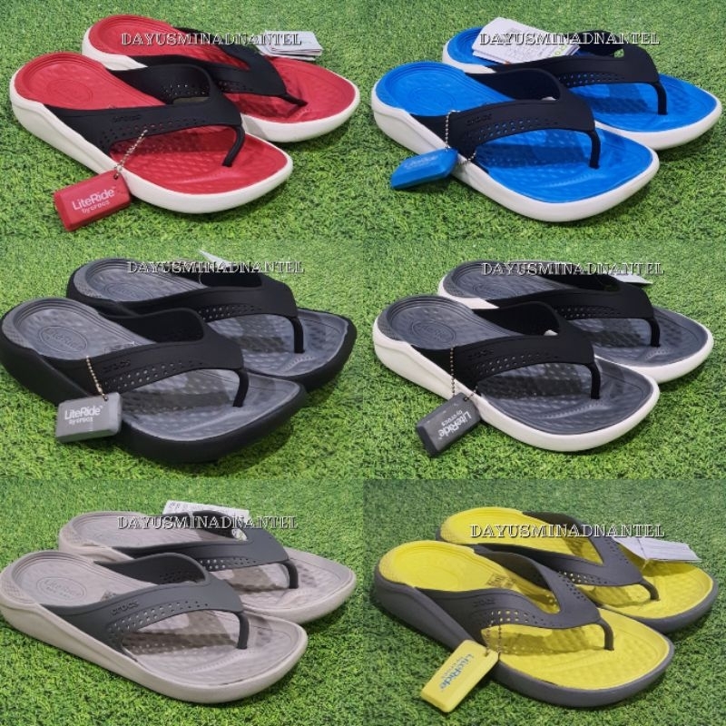 CROCS LITERIDE FLIP / CROCS / SENDAL CROCS / CROCS LITERIDE JEPIT UNISEX