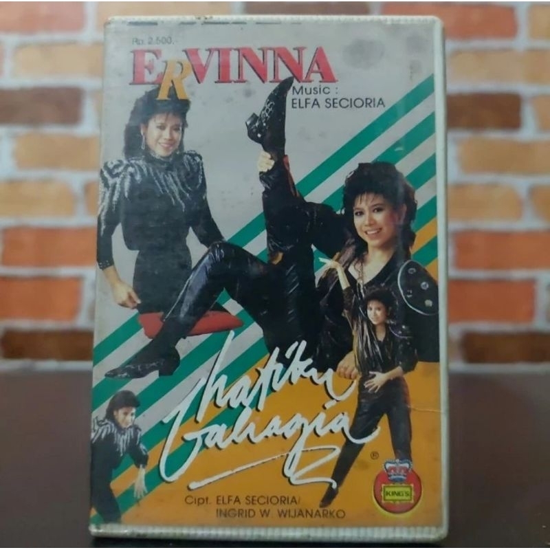 Kaset Pita Ervinna-Hatiku Bahagia