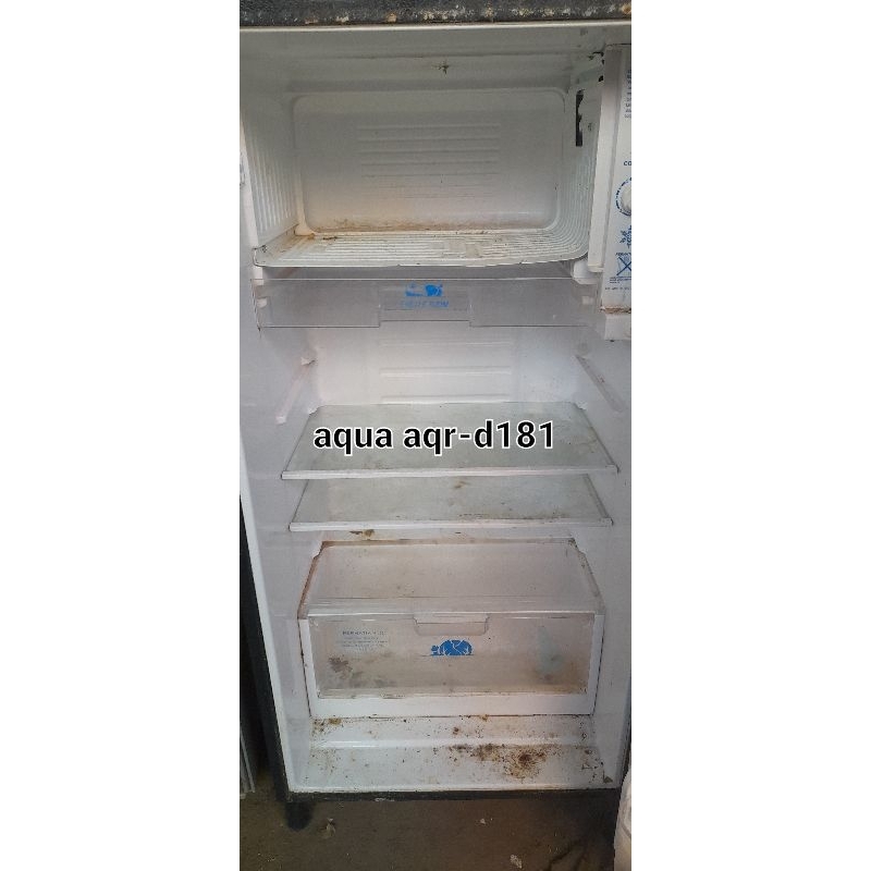 rak bekas kulkas aqua 1pintu aqr-d 181