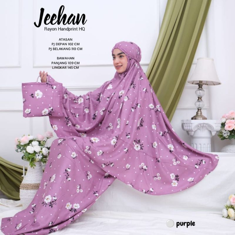 mukena rayon batik/buy 1 get 1 /mukena handprint/mukena rayon jumbo/mukena batik
