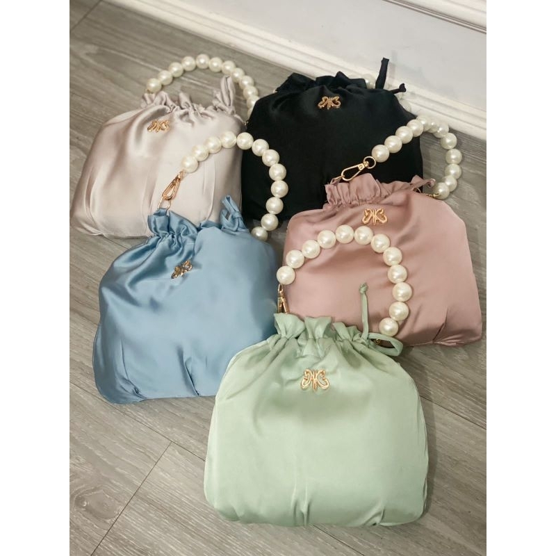 NYKA - Medina Prayer set - Mukena travel unik - Mukena tas mutiara
