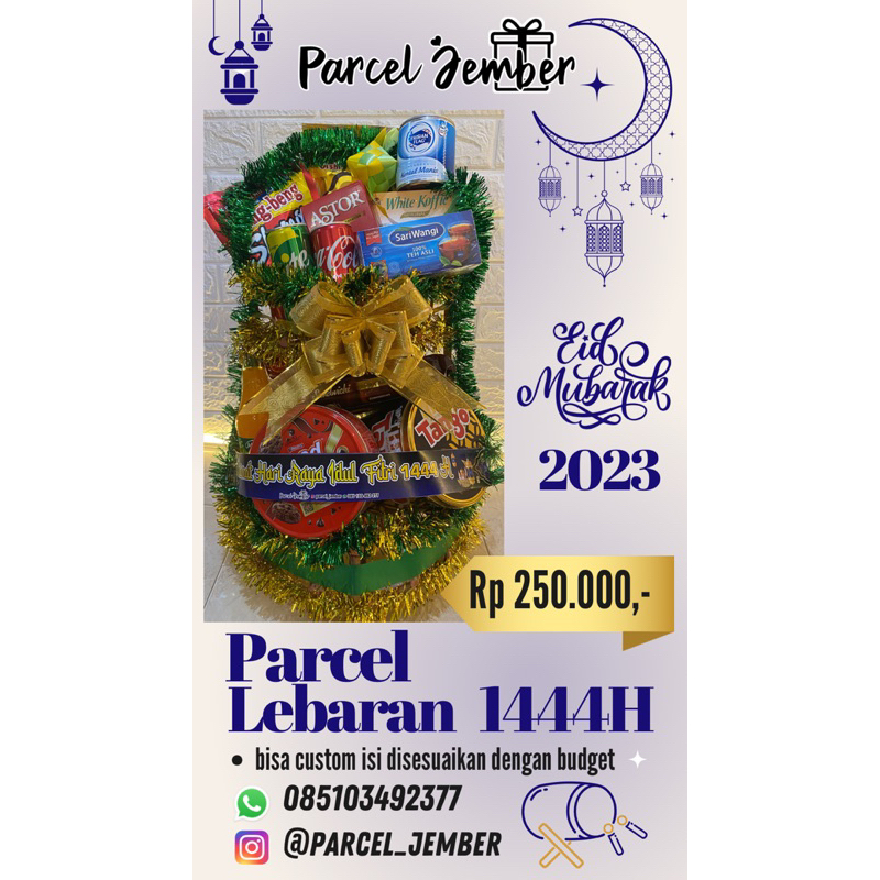 

Parcel Jember Murah Lebaran Idul Fitri Natal Tahun Baru Imlek