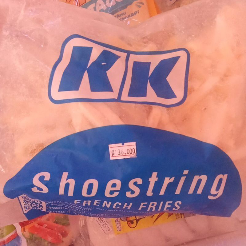 

KK kentang goreng 1kg