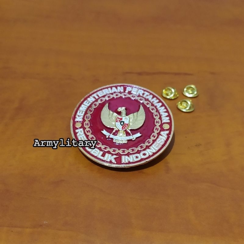 EMBLEM BARET KEMENHAN DATAR