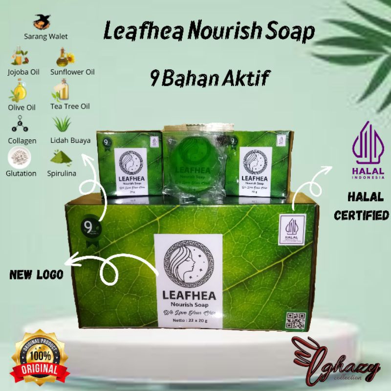 sabun perawatan, sabun leafhea 100% original, sabun leafhea viral