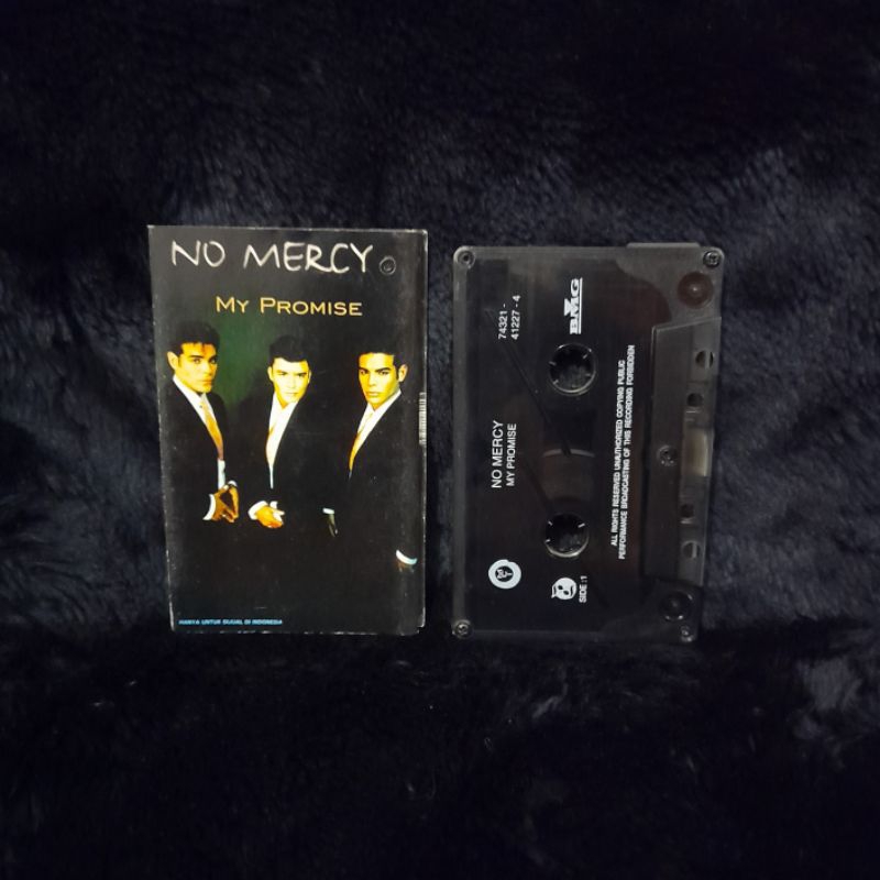 Kaset Pita NO MERCY - My Promise (Casing kaset hitam bening)