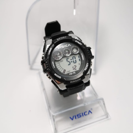 VISICA ASLI JAM TANGAN ANAK TK SD ANTI AIR FREE BOX VG-75