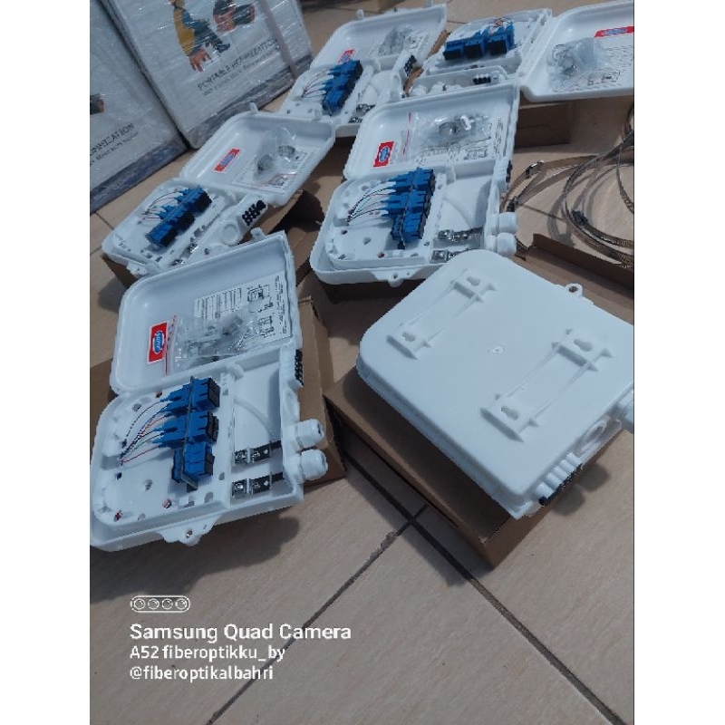 odp 8 core lengkap spliter 1:8/odp 8 core fullset