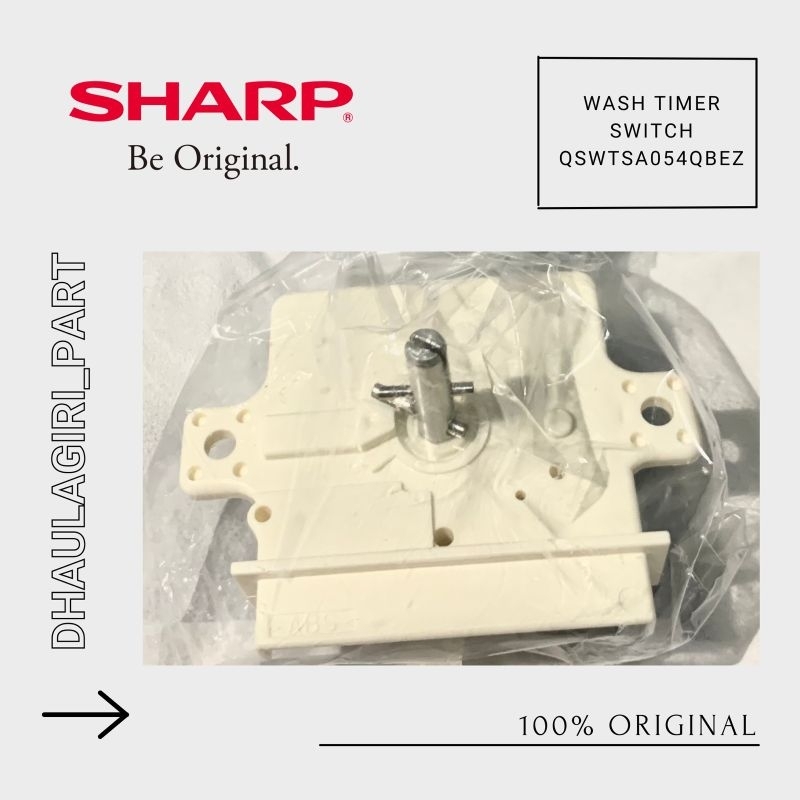 Wash Timer Switch Original Sharp Mesin Cuci 2 Tabung