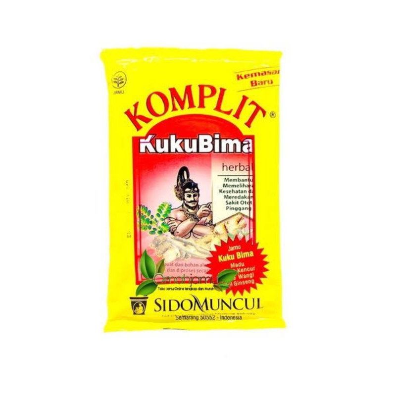 KukuBima Komplit Sidomuncul. Jamu Kukubima Komplit