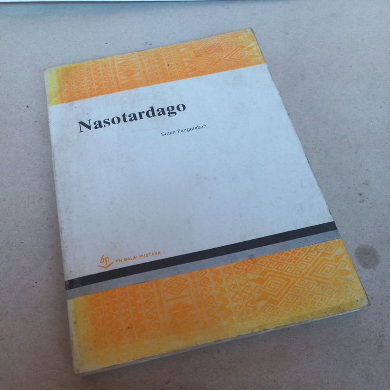 Buku Sastra - Nasotardago (Naskah dari Tapanuli Selatan)