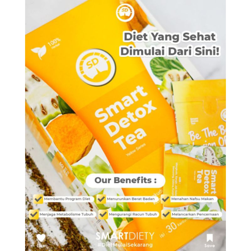 smart detok tea herbal alami