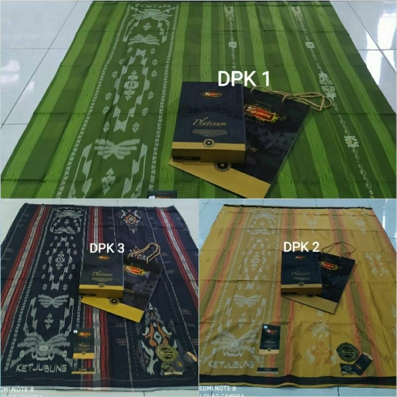SARUNG KETJUBUNG PLATINUM DOBBY PENCINGAN KEMBANG (DPK)