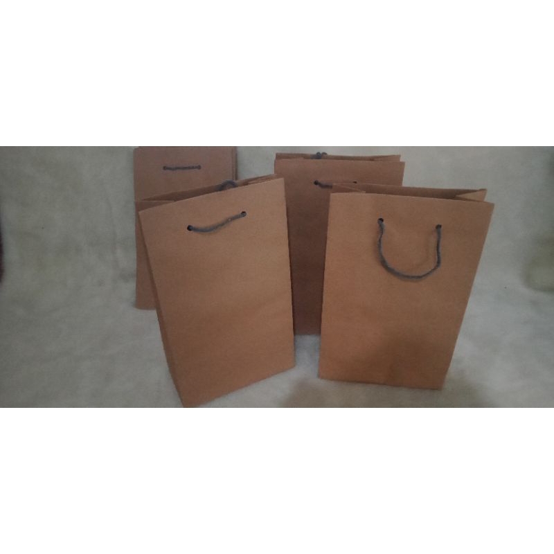 

paperbag / tas asul-asul ukuran 15x8x25 polos