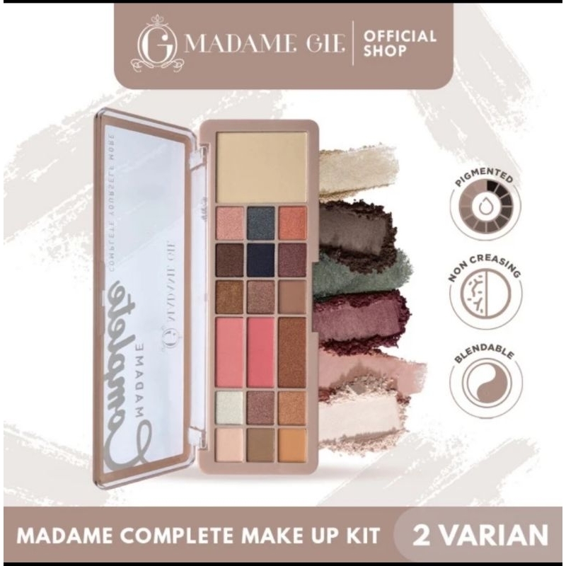 Madame Gie Madame Complete - Make Up Face Pallete - 02 Earth